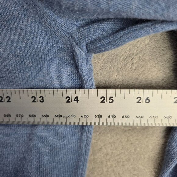 Mens Jos A Bank Blue Turtleneck 100% Pima Cotton Sweater Long Sleeve Size XL - Picture 4 of 7